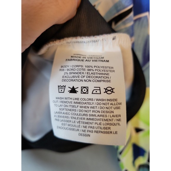 Nike Jacket Women's Medium Full Zip Floral Colorful Activewear AR2220-010 EUC! - Picture 7 of 15